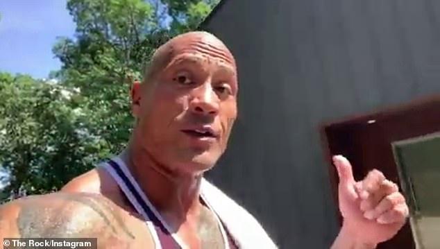 巨石强森乡下造健身房，造就硬汉身材除了汗水，还需要几十台器械