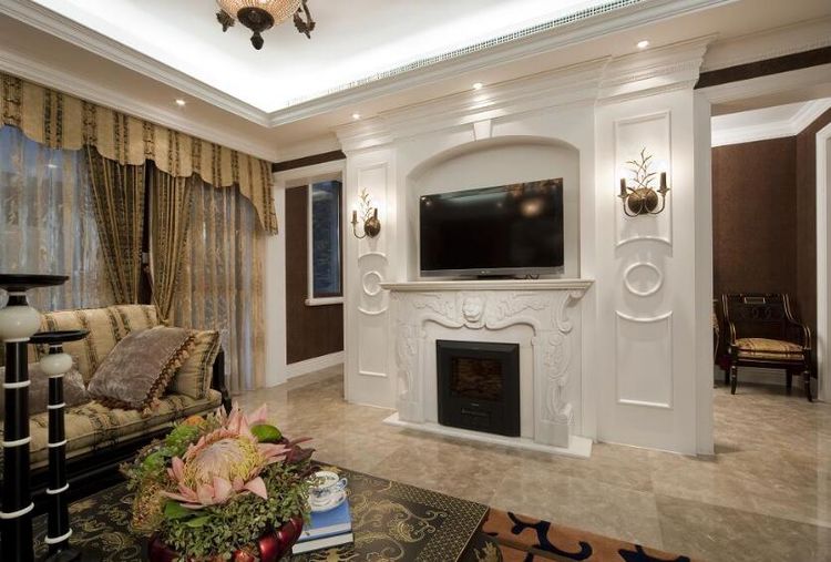 客厅别再装大理石电视墙了,有钱人都兴这种设计,懊悔知道晚了