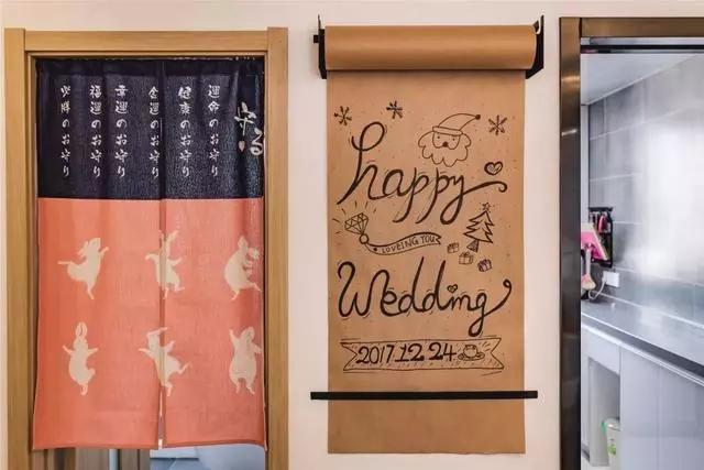 100㎡日式风婚房装修，温馨浪漫，年轻人喜欢的别样美