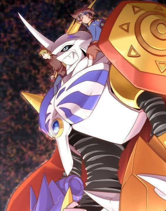 数码宝贝:黑奥米加兽、白奥米加兽,现在出现了黄金奥米加兽了