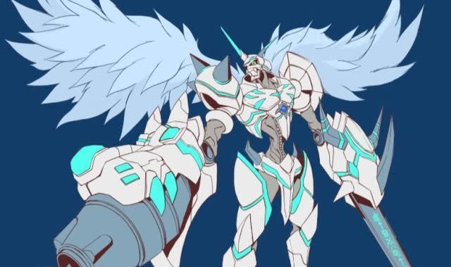 数码宝贝:黑奥米加兽、白奥米加兽,现在出现了黄金奥米加兽了