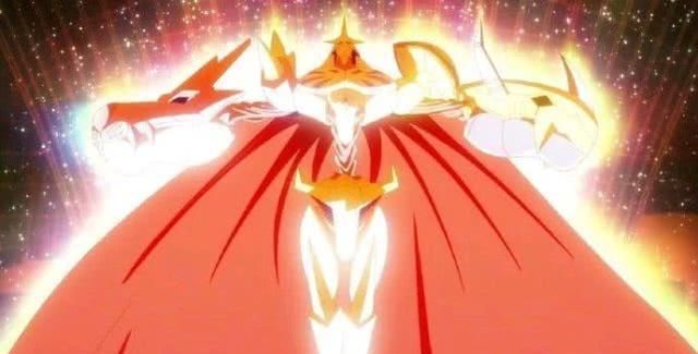 数码宝贝:黑奥米加兽、白奥米加兽,现在出现了黄金奥米加兽了