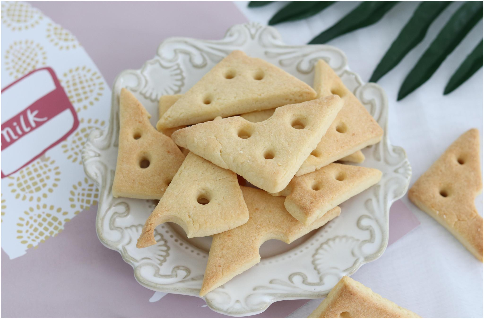 #快手又营养,我家的冬日必备菜品# 咸奶酪饼干