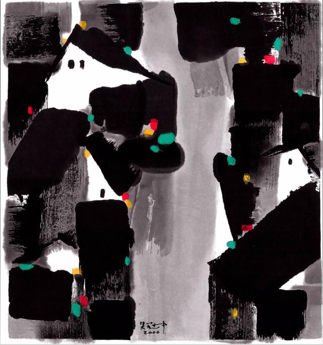 被吴冠中先生的江南人家美哭,有感情的作品才可能是艺术品