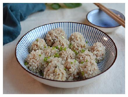 《珍珠肉丸子》这样的肉丸子真好吃，不煎不炸，怎么吃都不腻！