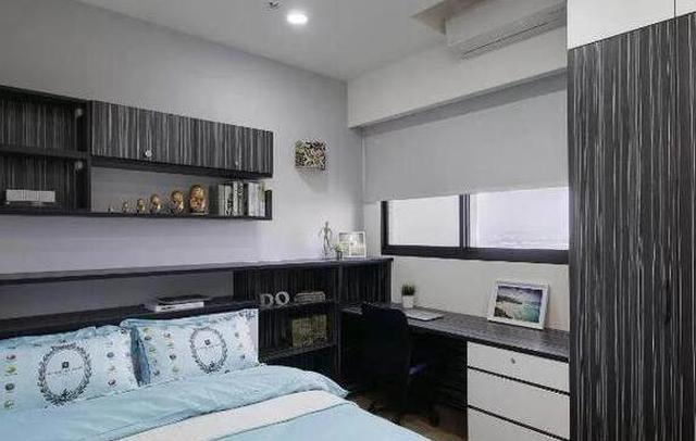 妹子装修的新家客厅阔气书房墨香四溢，电视背景墙和天花很漂亮！