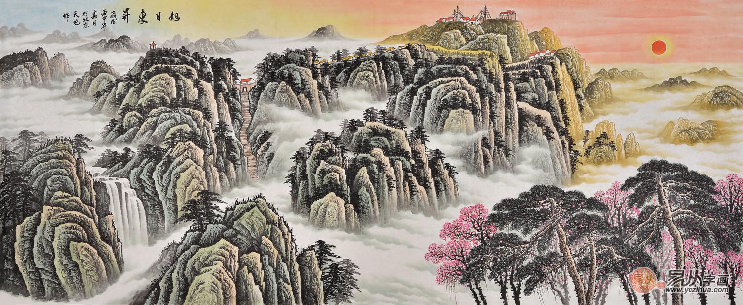 电视背景墙壁画怎样挂，看看很多人不知道的攻略大全