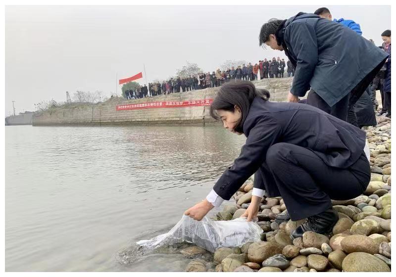 渝北：嫌疑人“变身”环保践行者 为长江新添10万尾鱼苗