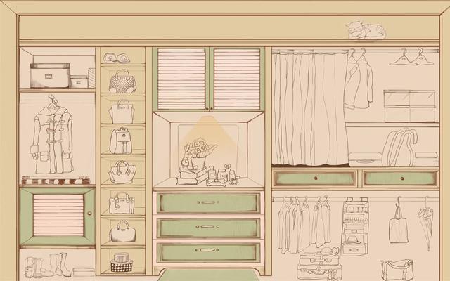 背景墙空间别浪费啦，打一排柜子，用处杠杠多，设计图案例都有