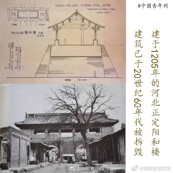 梁思成建筑手稿 每一张都是艺术品