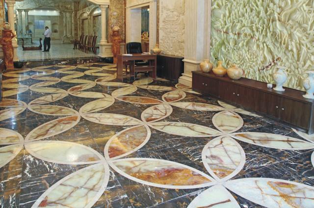 地砖铺设没个性化？那就别再用传统水刀拼花，