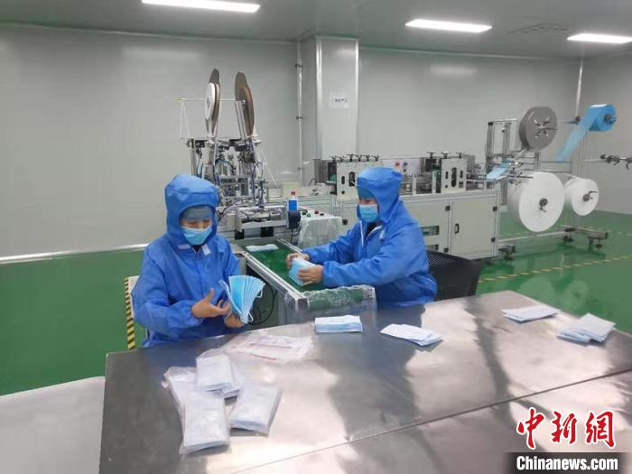 吉林口罩生产打响“攻坚战” 卫生器材企业“马力全开”