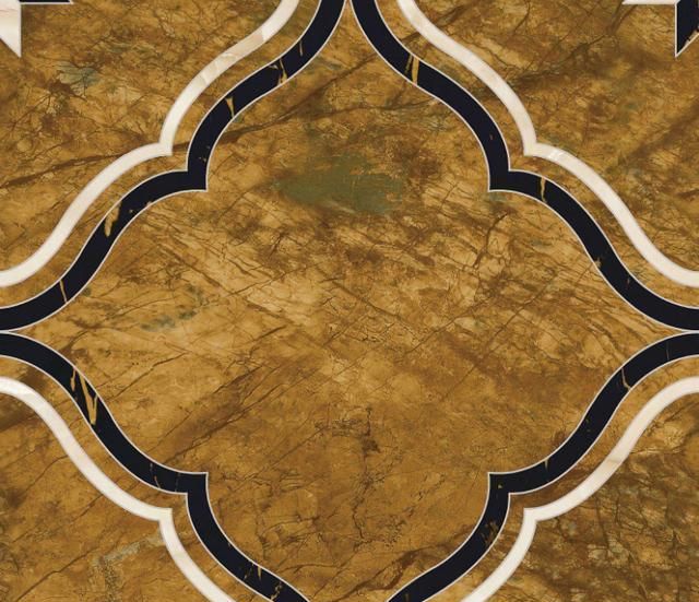 地砖铺设没个性化？那就别再用传统水刀拼花