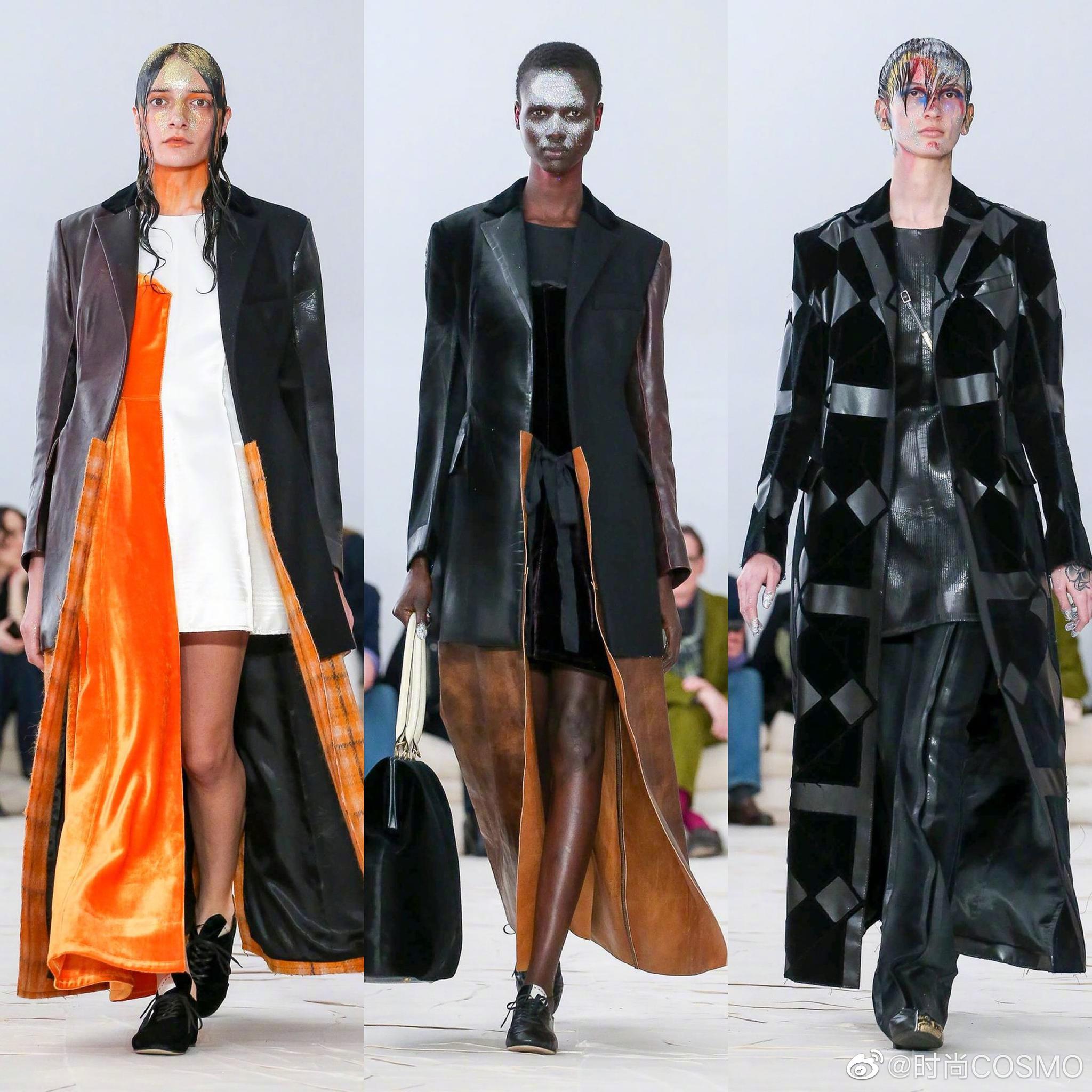 Marni 2020 秋冬系列，撞色与面料拼接的游戏