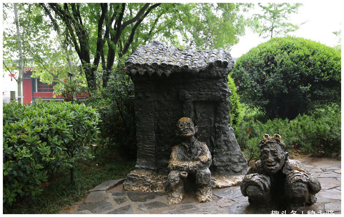 陕西八大怪雕塑版与现实版，浓缩关中最具特色最有味道的生活场景
