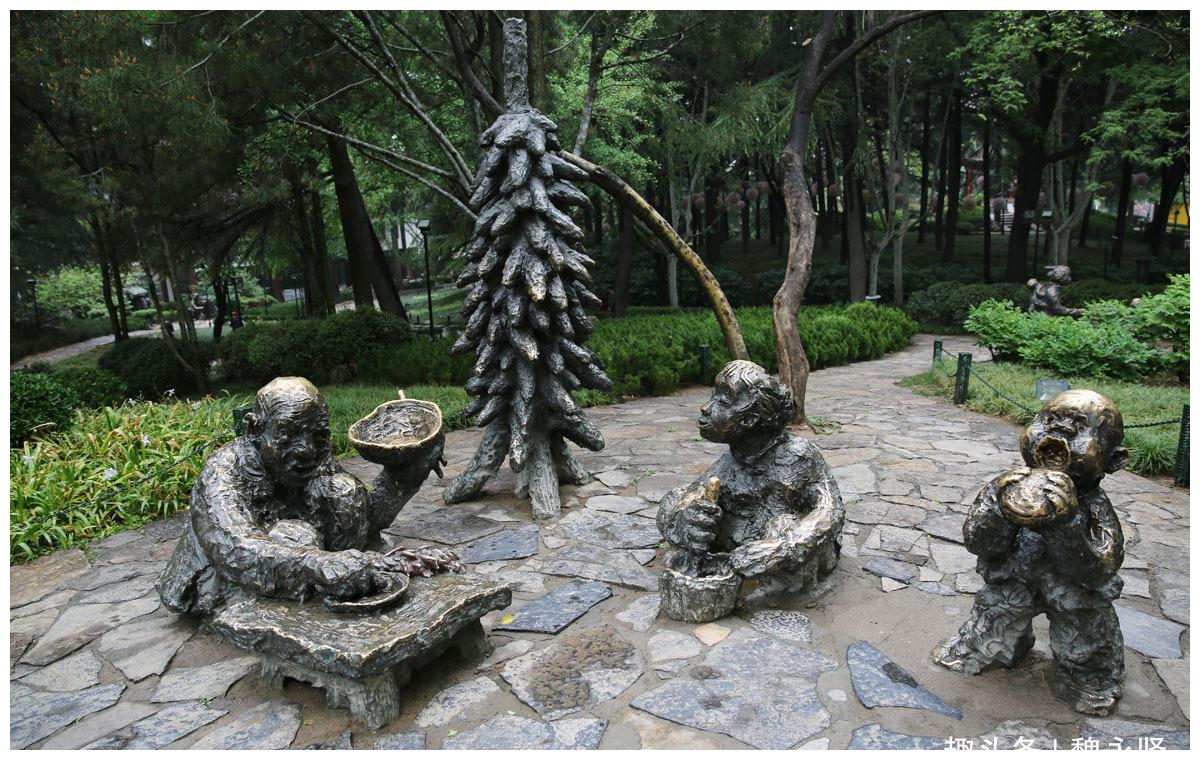 陕西八大怪雕塑版与现实版，浓缩关中最具特色最有味道的生活场景
