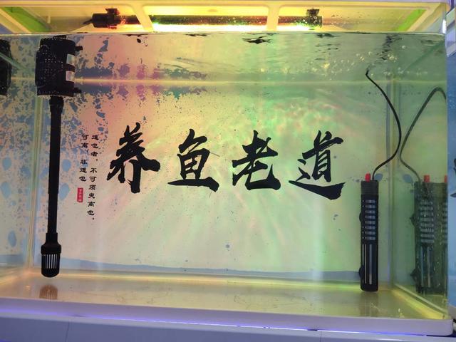 三合一水泵的出氧口对着鱼缸壁使劲吹,鱼缸的过滤效果能好才怪