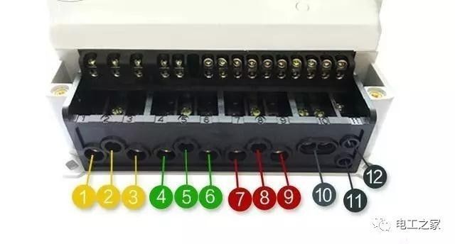 图解家用电表接线方法，电工基本技能