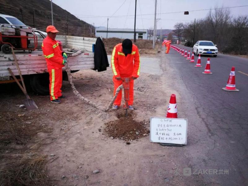 兰州公路局2020年养护工程全部开工