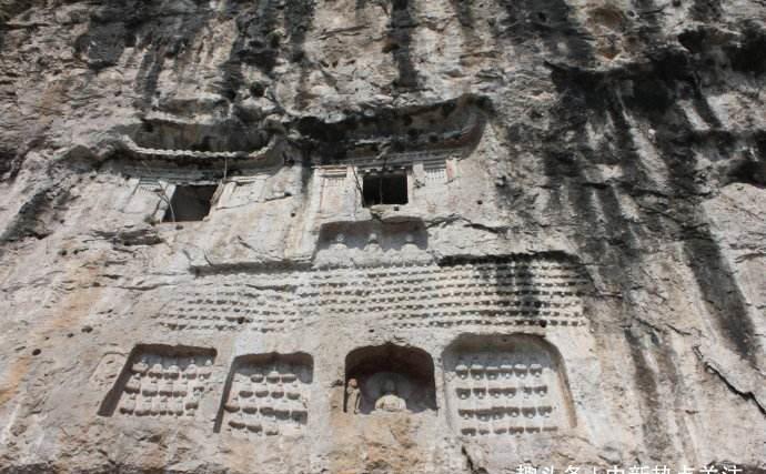 长治平顺佛门石雕金灯寺石窟