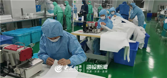 济宁001号通行证为这家医疗器械公司“加速” 生产出厂150万只口罩