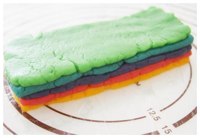 一款让人欲罢不能的饼干,彩色般炫彩饼干,颜值高做法还简单