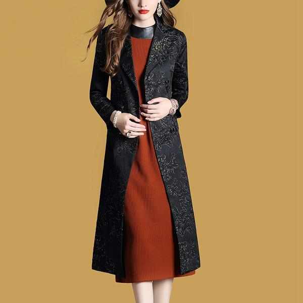 今年流行这几款中长款外套,面料高档做工精细,上身显档次显气质