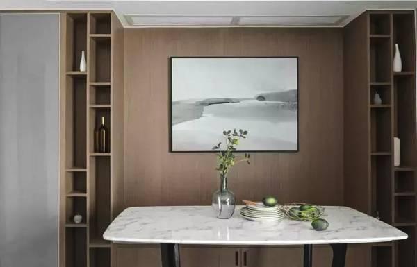 125平现代三房，灰纹大理石营造高级感