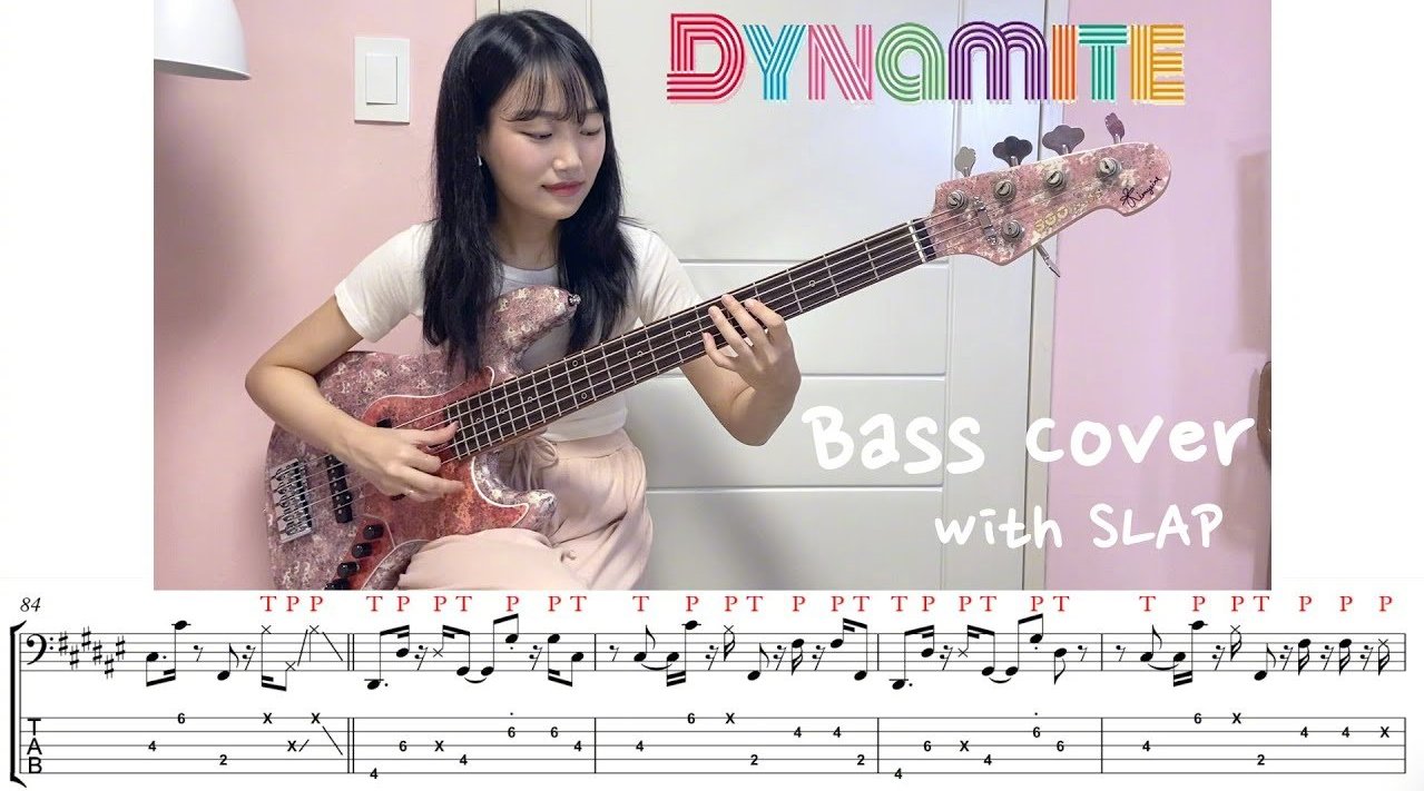 女生玩节奏乐器不输给男生BTS - Dynamite