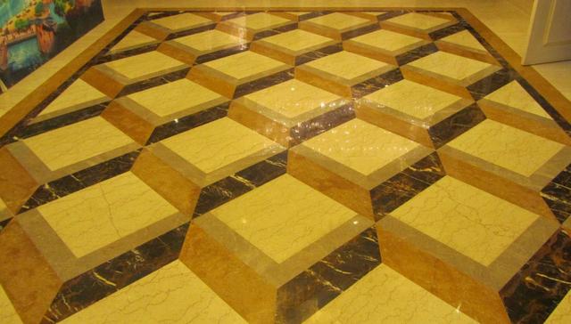 地砖铺设没个性化？那就别再用传统水刀拼花，